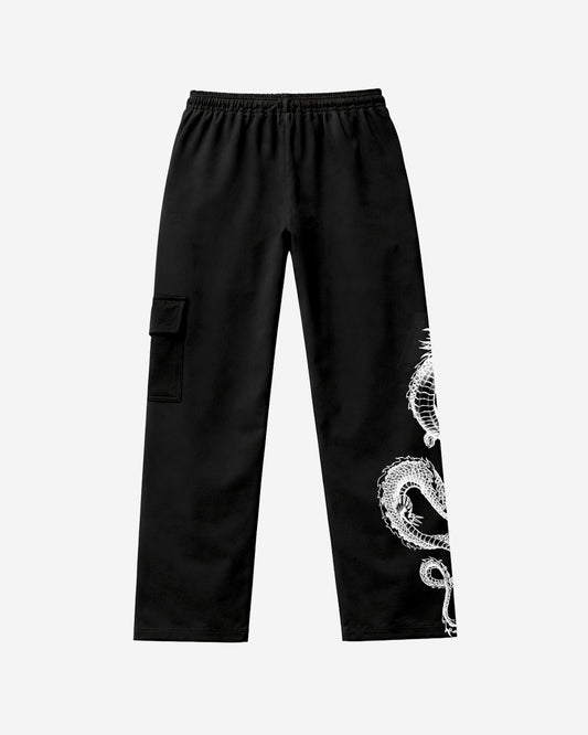 Hellbound Graphic Straight Fit Track Pants
