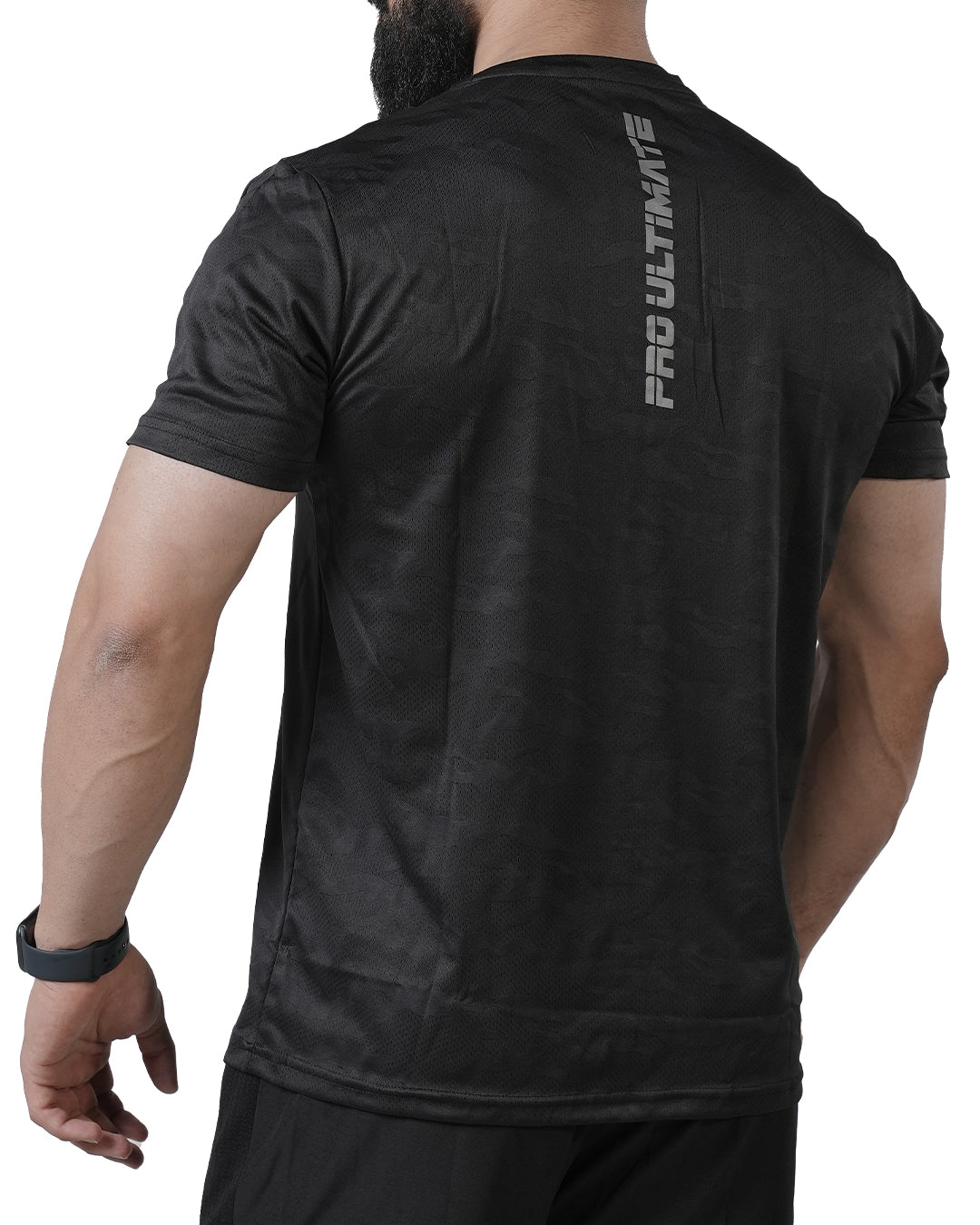 ActiveFit T-shirt – Black Camo
