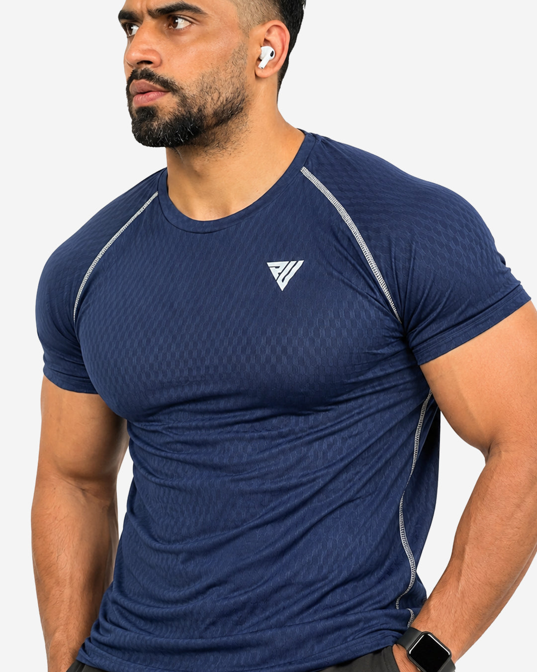 Apex Performance Raglan Tee- Blue