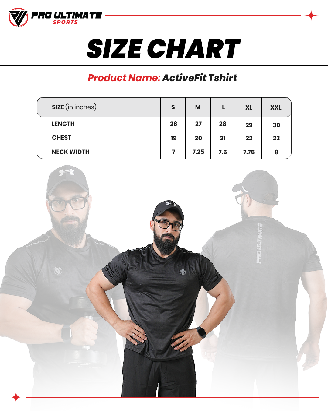 ActiveFit T-shirt – Black Camo