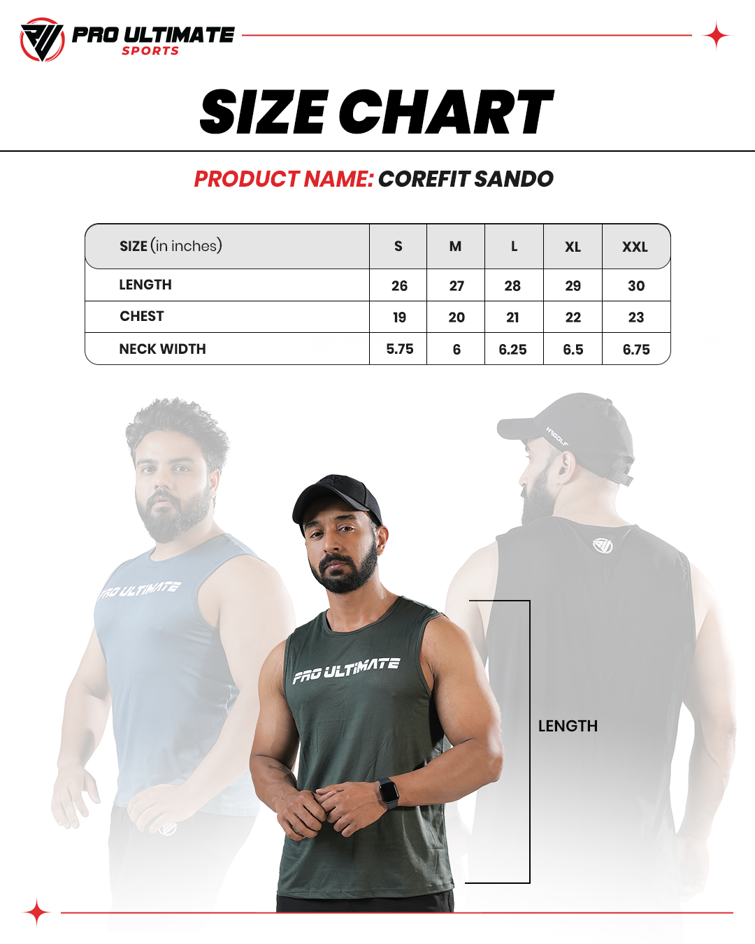 CoreFit Sando – Olive