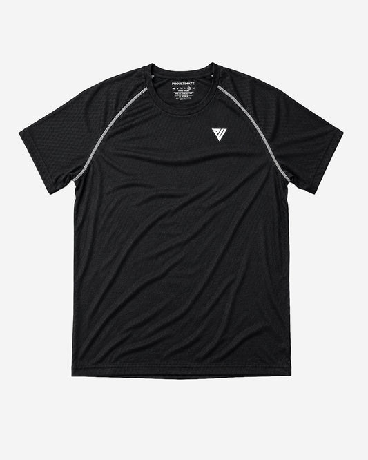 Apex Performance Raglan Tee- Black