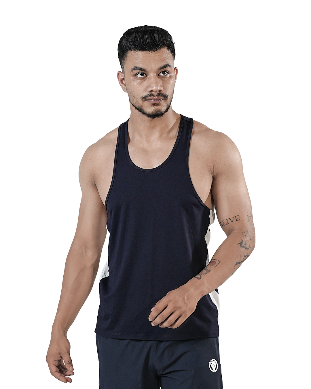 ActiveFlex Stringer Tank- Navy Blue