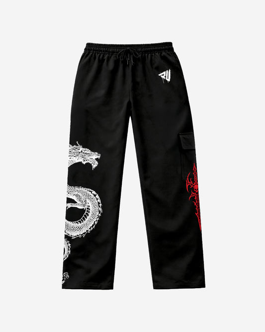 Hellbound Graphic Straight Fit Track Pants