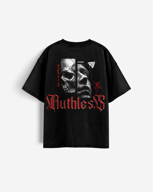 Ruthless Graphic Oversized T-Shirt – 240 GSM