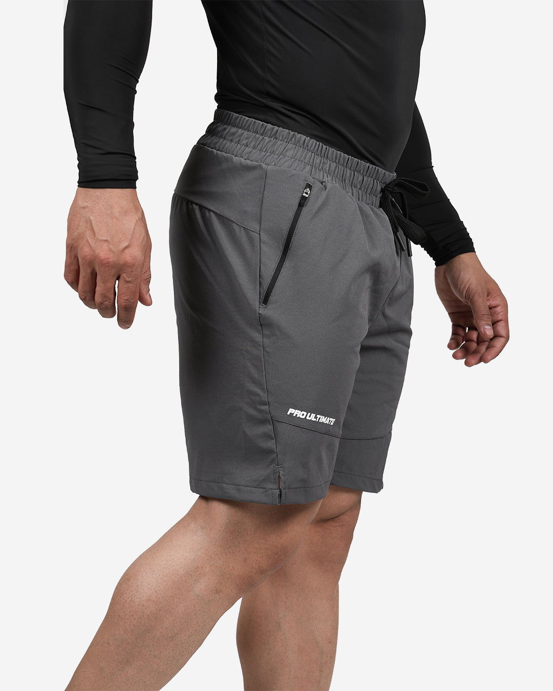 Men’s Grey Active Performance Shorts