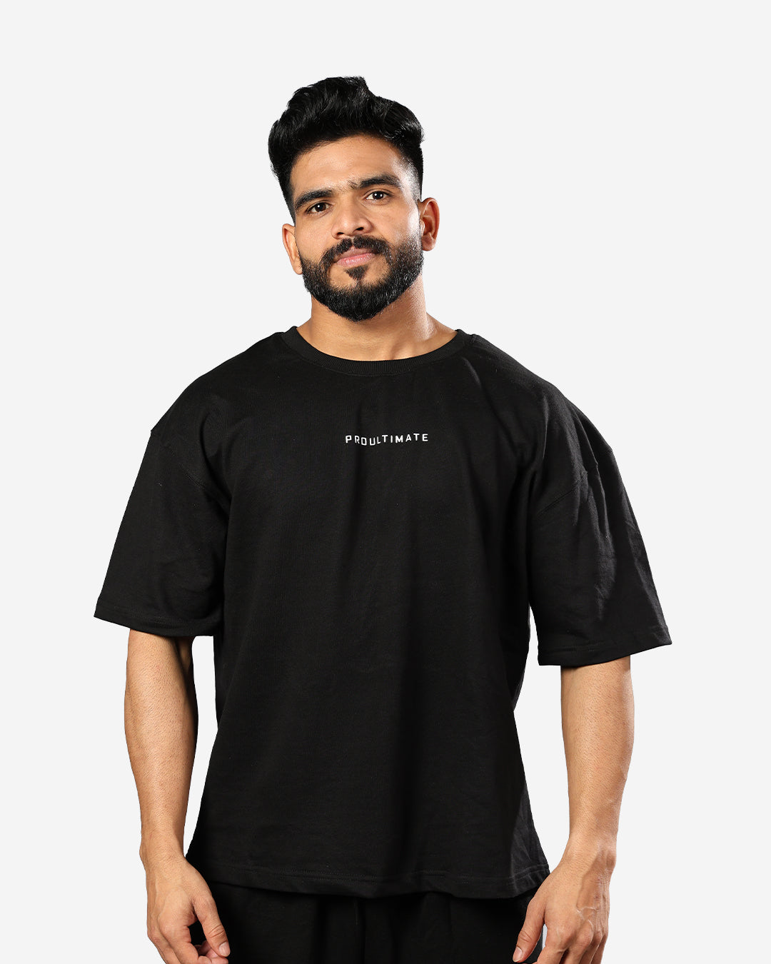 JUST FEW MORE REPS™ Oversized Gym T-Shirt – 240 GSM Premium Cotton Tee