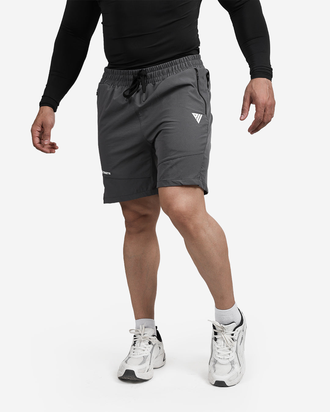 Men’s Grey Active Performance Shorts