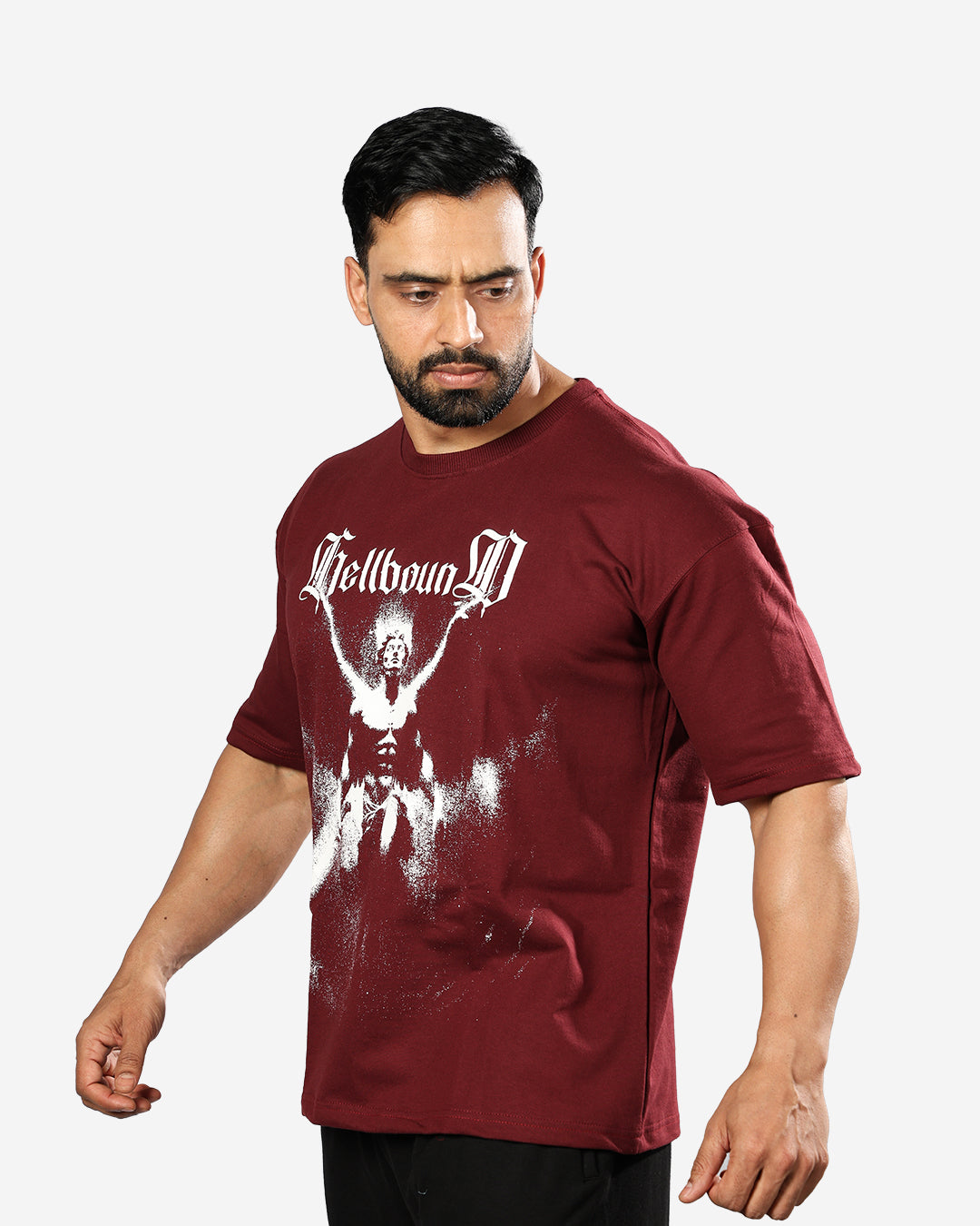 Rise Graphic Oversized T-Shirt – 240 GSM