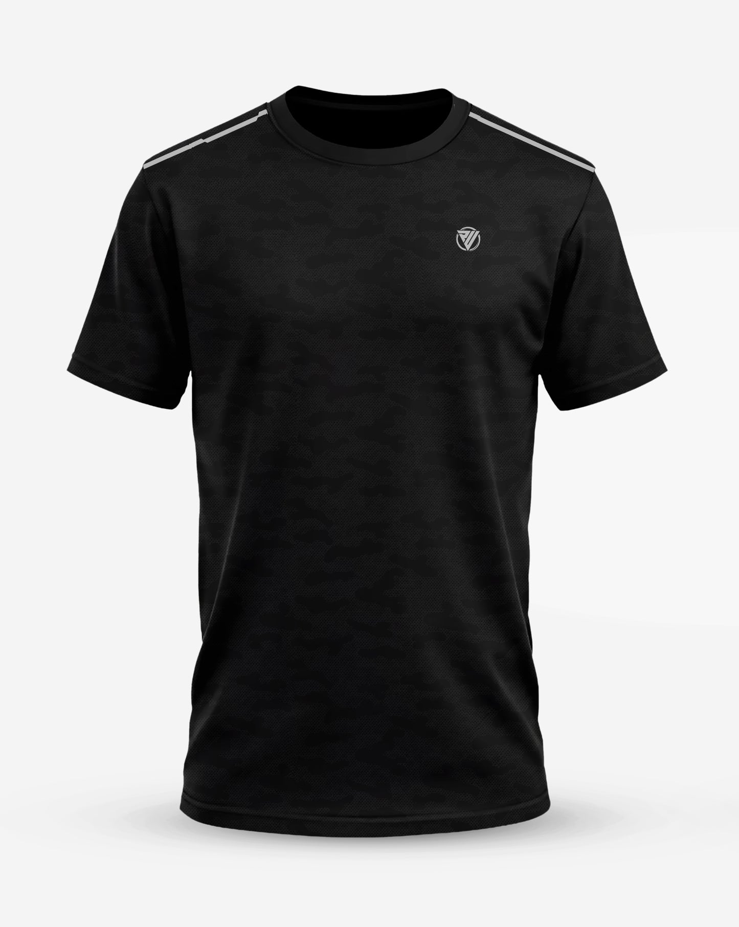 ActiveFit T-shirt – Black Camo