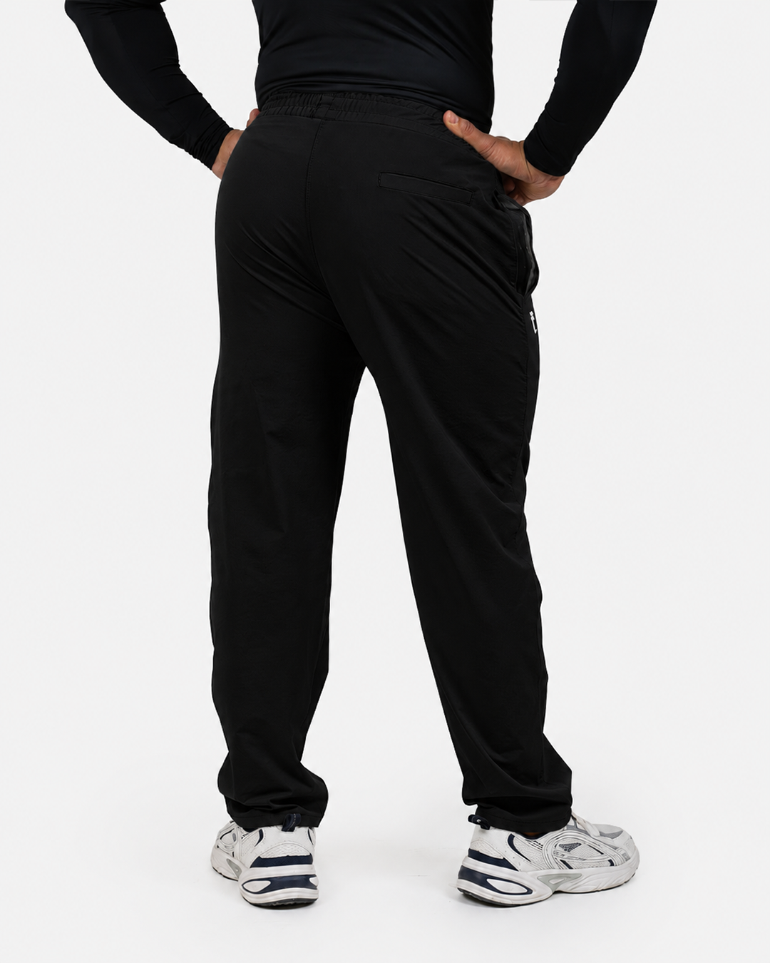 Men’s Black Straight Fit Lower