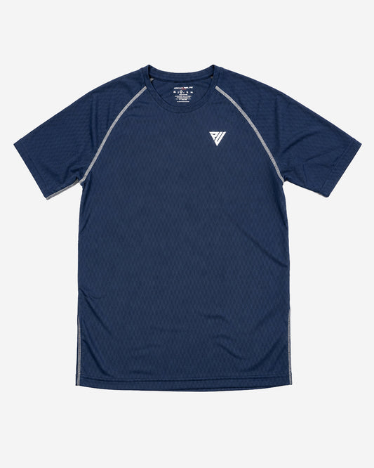 Apex Performance Raglan Tee- Blue