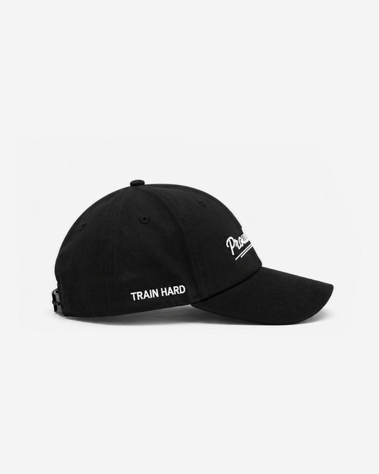 PU Noir Signature Baseball Cap - Premium Cotton