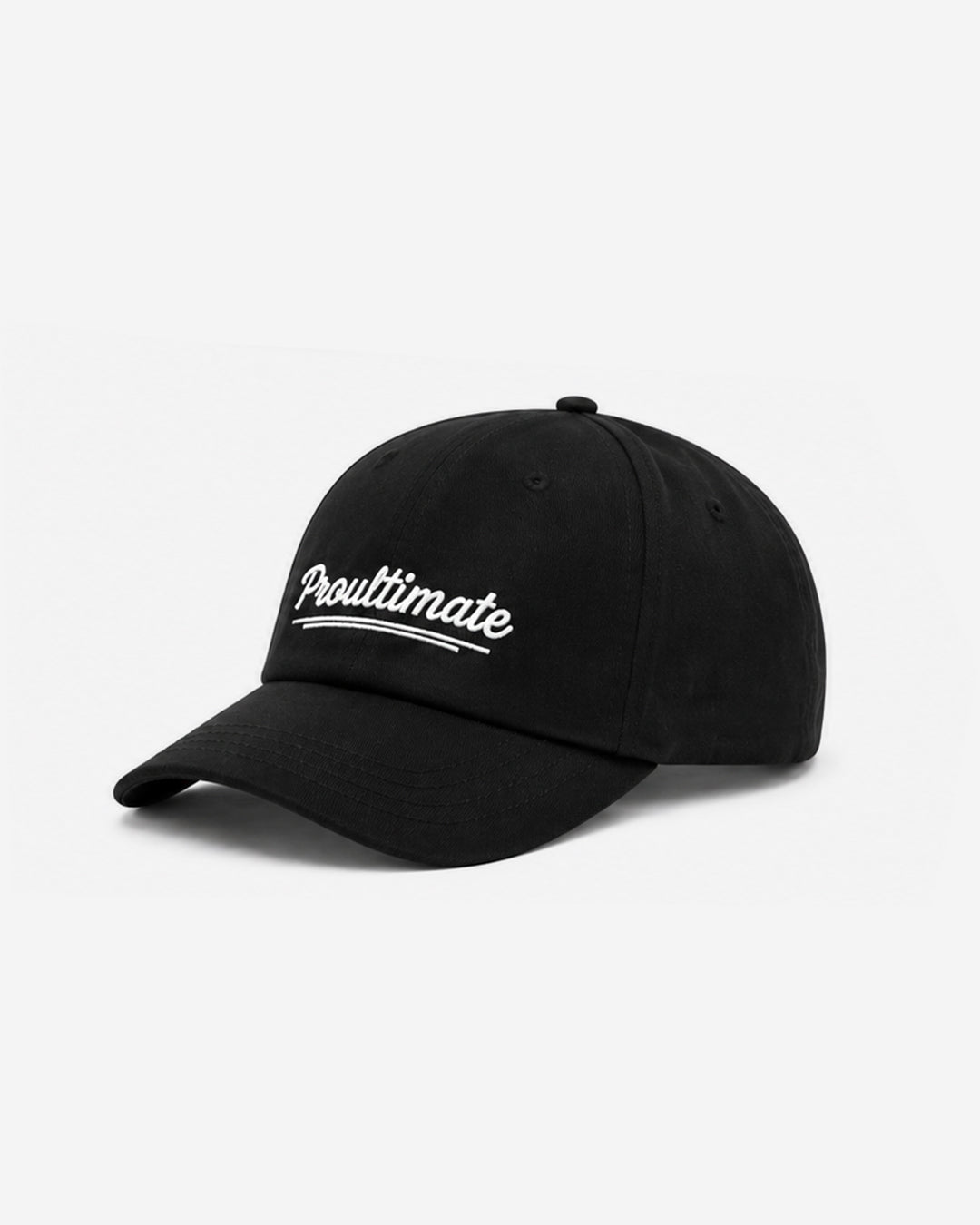 PU Noir Signature Baseball Cap - Premium Cotton