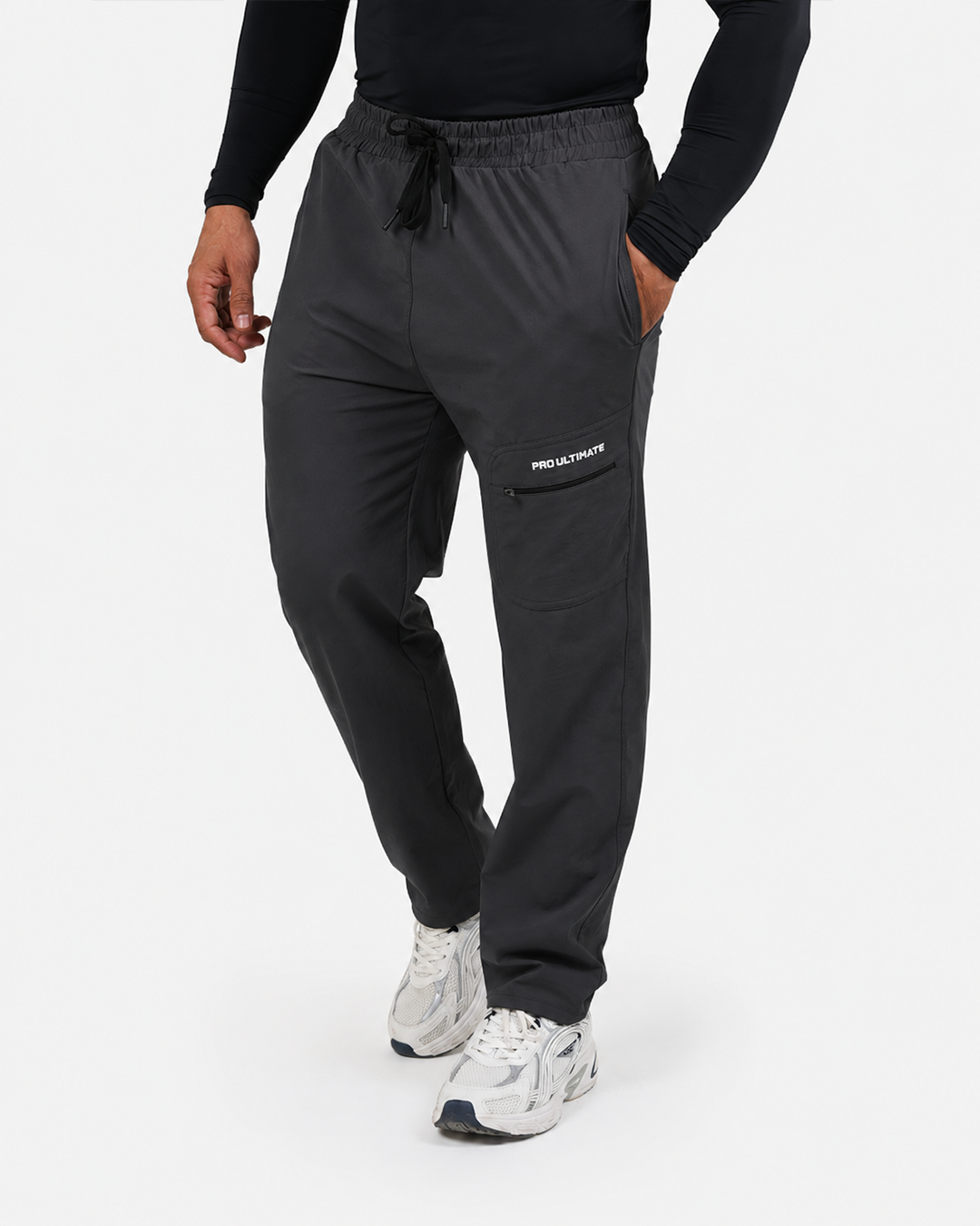 Men’s Dark Grey Straight Fit Lower