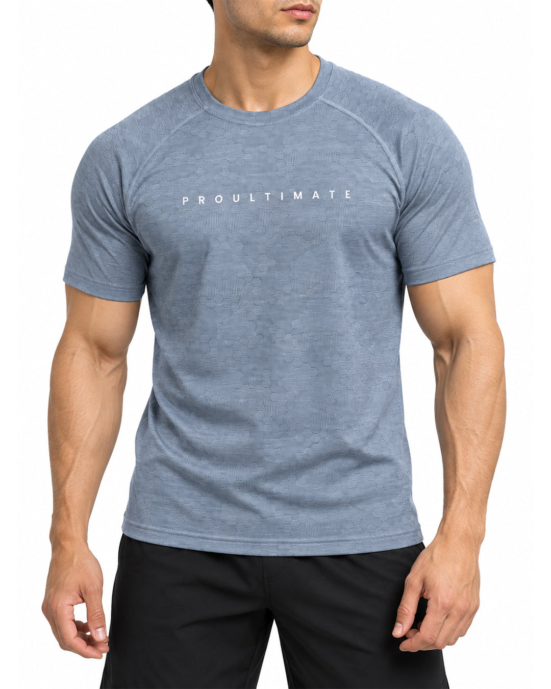 Elite 2.0 Performance Tee- Ice Blue