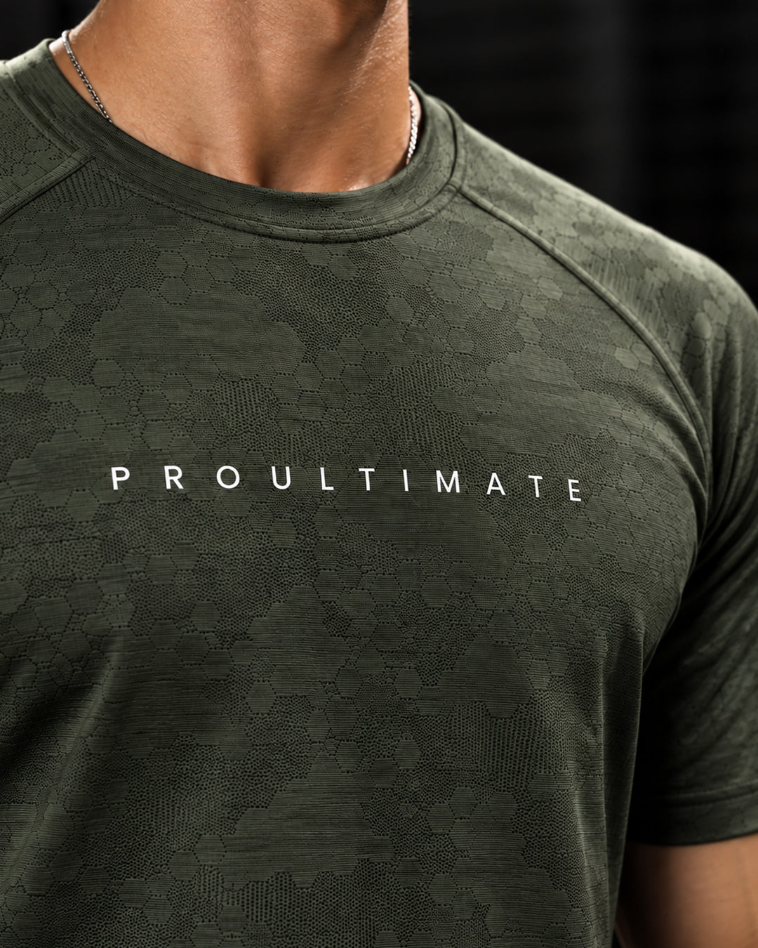 Elite 2.0 Performance Tee- Olive Green
