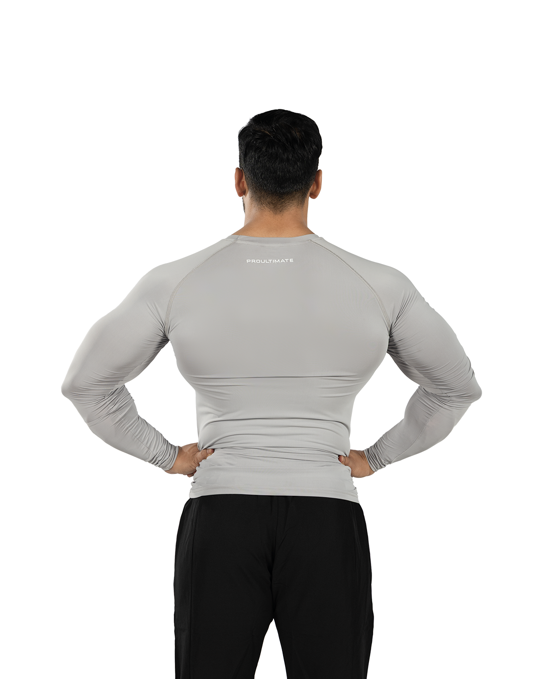 Proultimate Light Grey Full Sleeve Performance Compression - Silvercore Edition