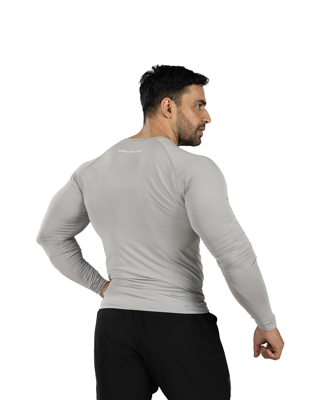 Proultimate Light Grey Full Sleeve Performance Compression - Silvercore Edition