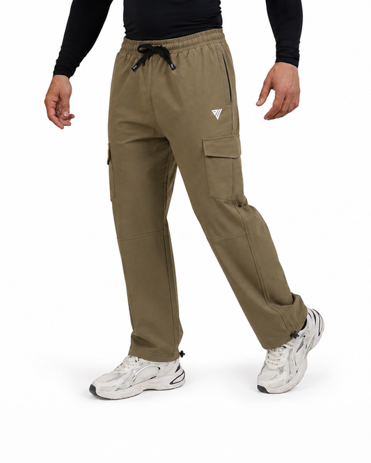 Proultimate Cargo 2.0 Straight Fit Trackpants- Brown