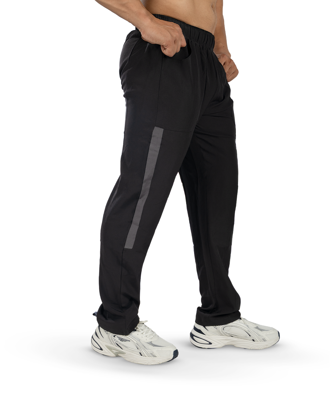 Men’s Black Stretchable Training Lower