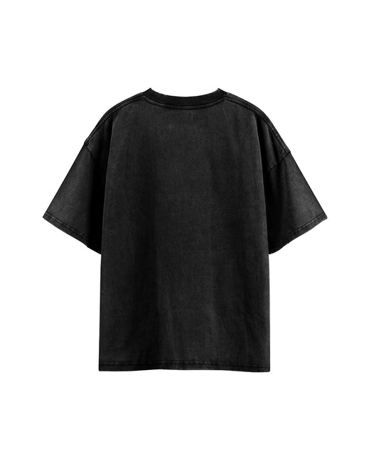 Ultimate Daddy Oversized Tee – 240 GSM French Terry Acid Wash
