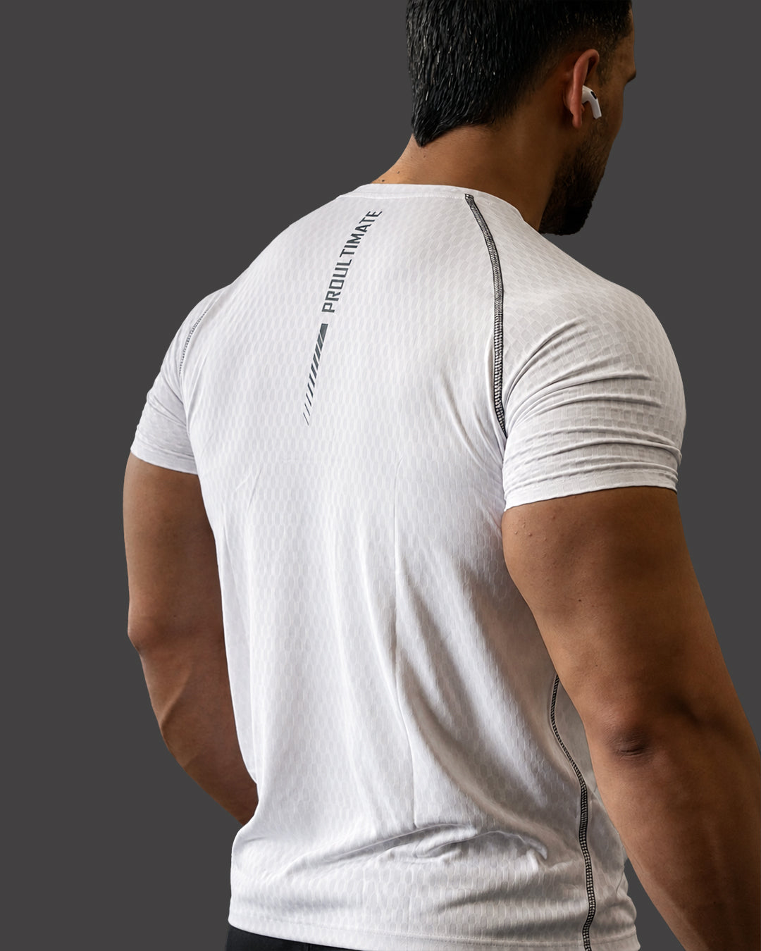 Apex Performance Raglan Tee- White