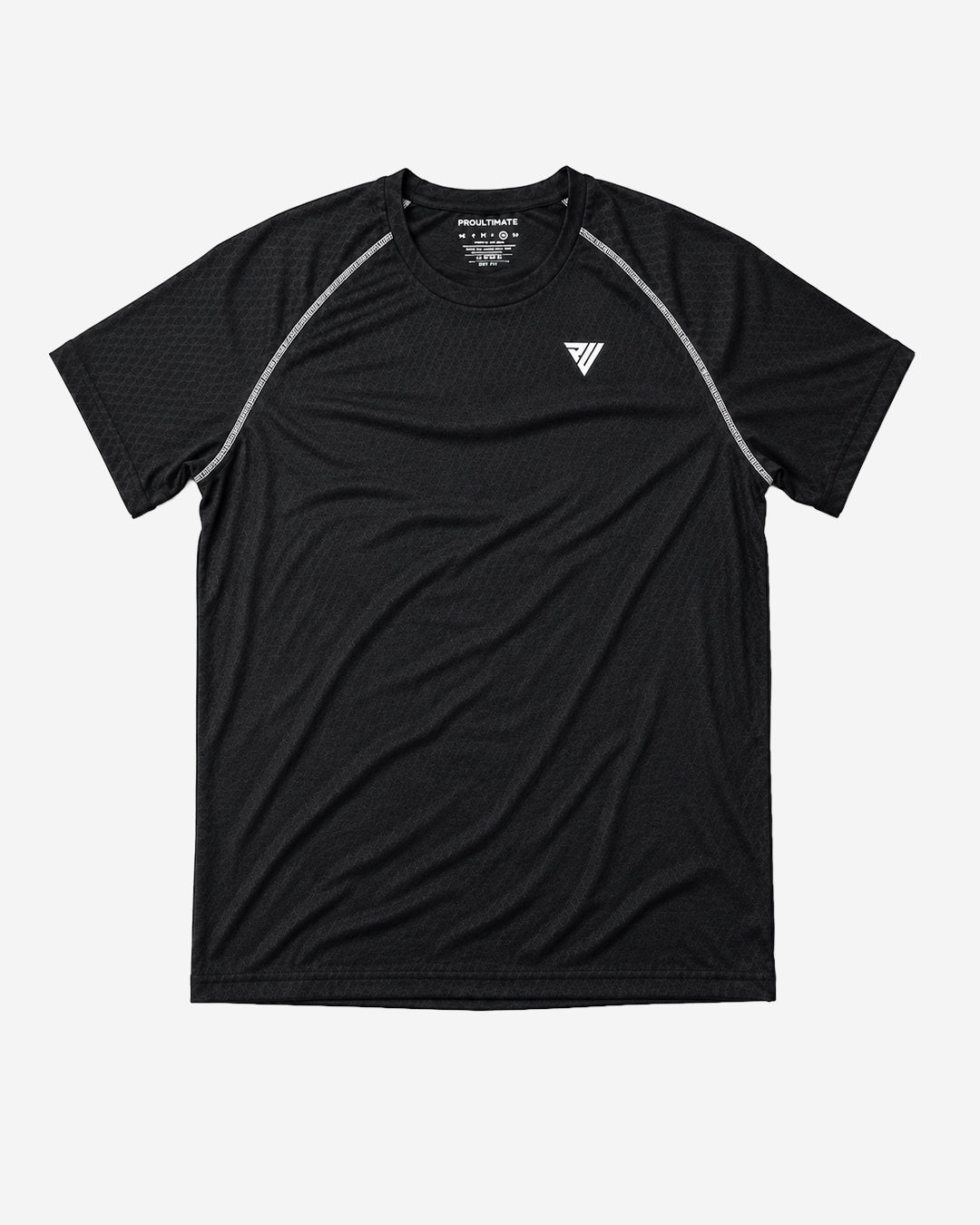 Apex Performance Raglan Tee- Black