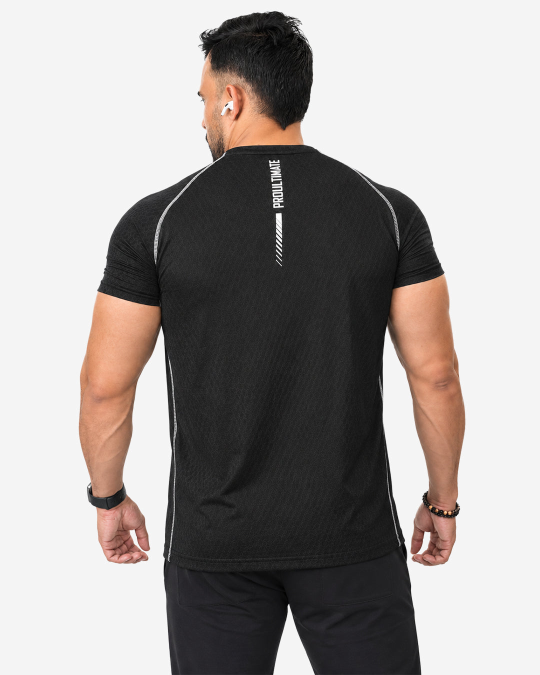 Apex Performance Raglan Tee- Black