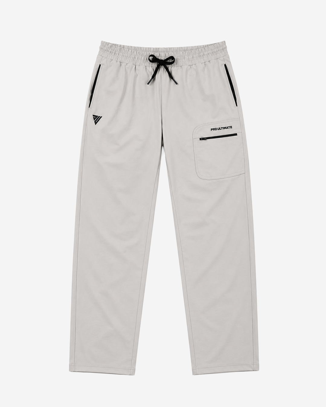 Men’s Light Grey Straight Fit Lower